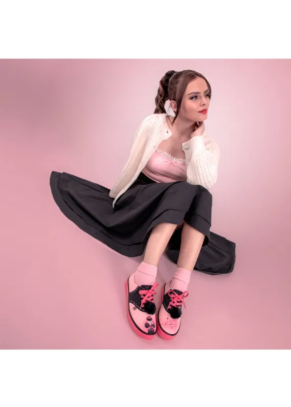 Poodle Perfect Casual Sneaker sold by Modcloth