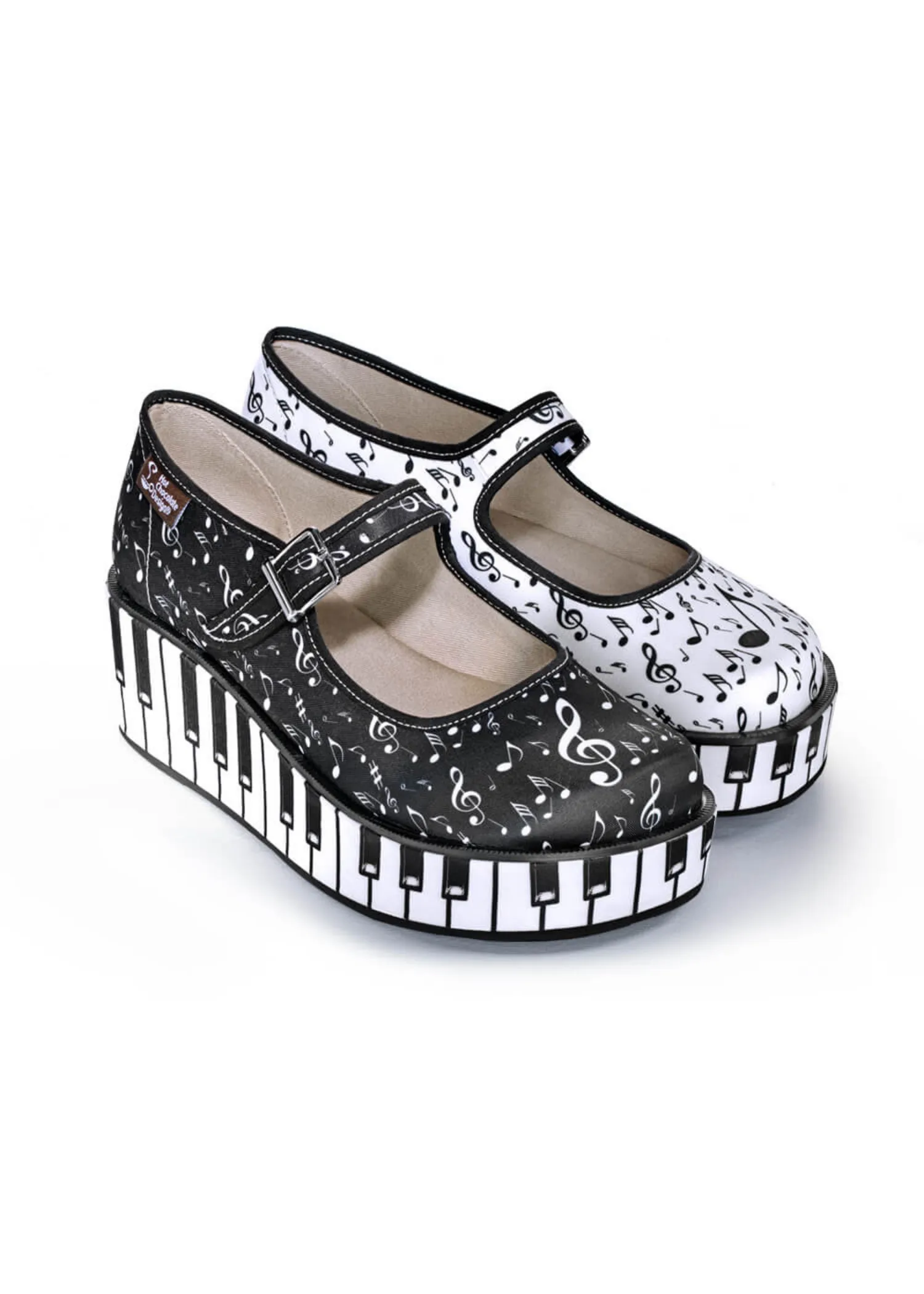 Chocolaticas® Thank You Music Women's Mary Jane Platform sold by Modcloth