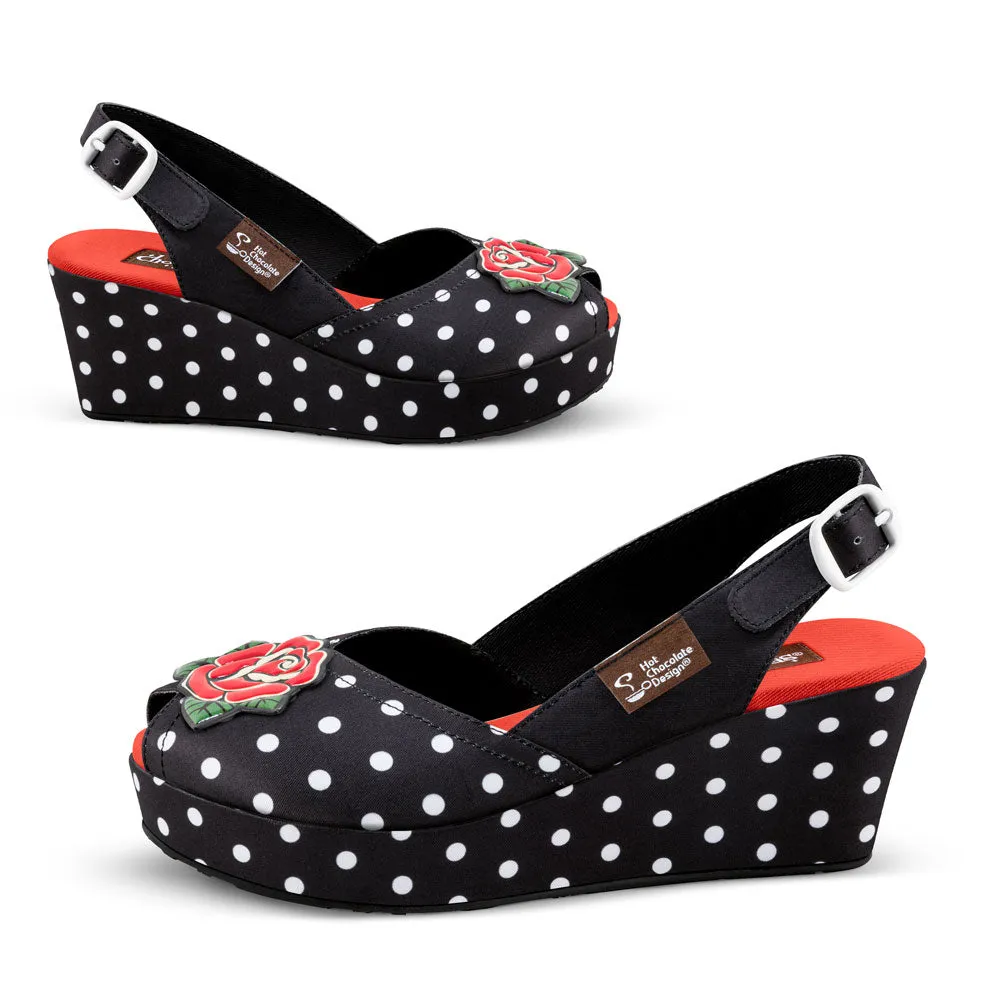 Chocolaticas® Rockabilly Women's Sandal sold by Modcloth product image thumbnail 3