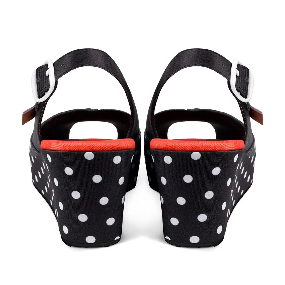 Chocolaticas® Rockabilly Women's Sandal sold by Modcloth product image thumbnail 4