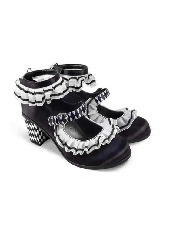 Chocolaticas® Mid Heels Arlequin Women's Mary Jane Pump sold by Modcloth