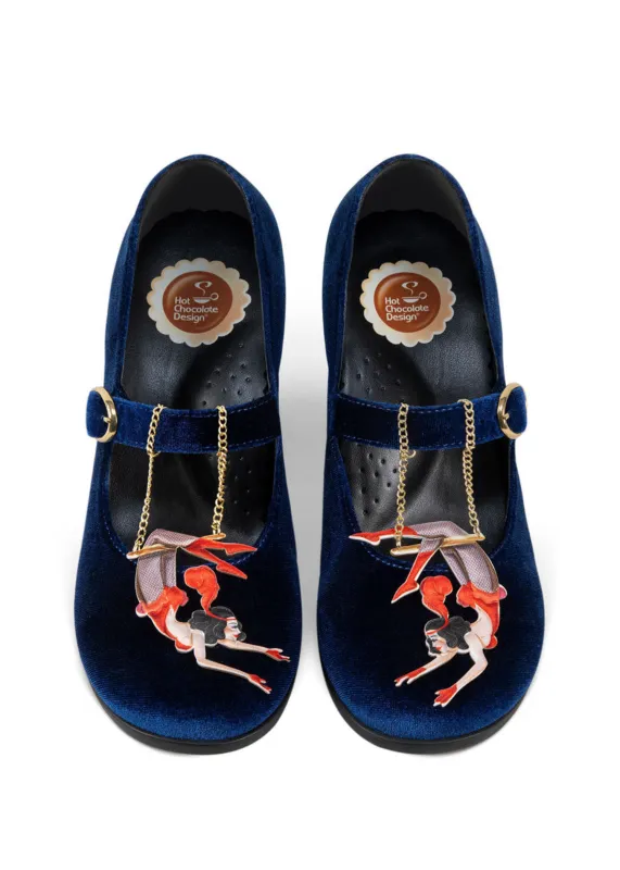 Chocolaticas® Mid Heels Les Dames Du Cirque Women's Mary Jane Pump sold by Modcloth