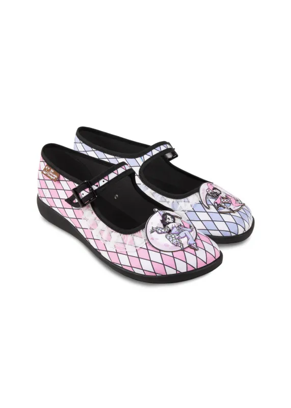 Chocolaticas® Masquerade Women's Mary Jane Flat sold by Modcloth