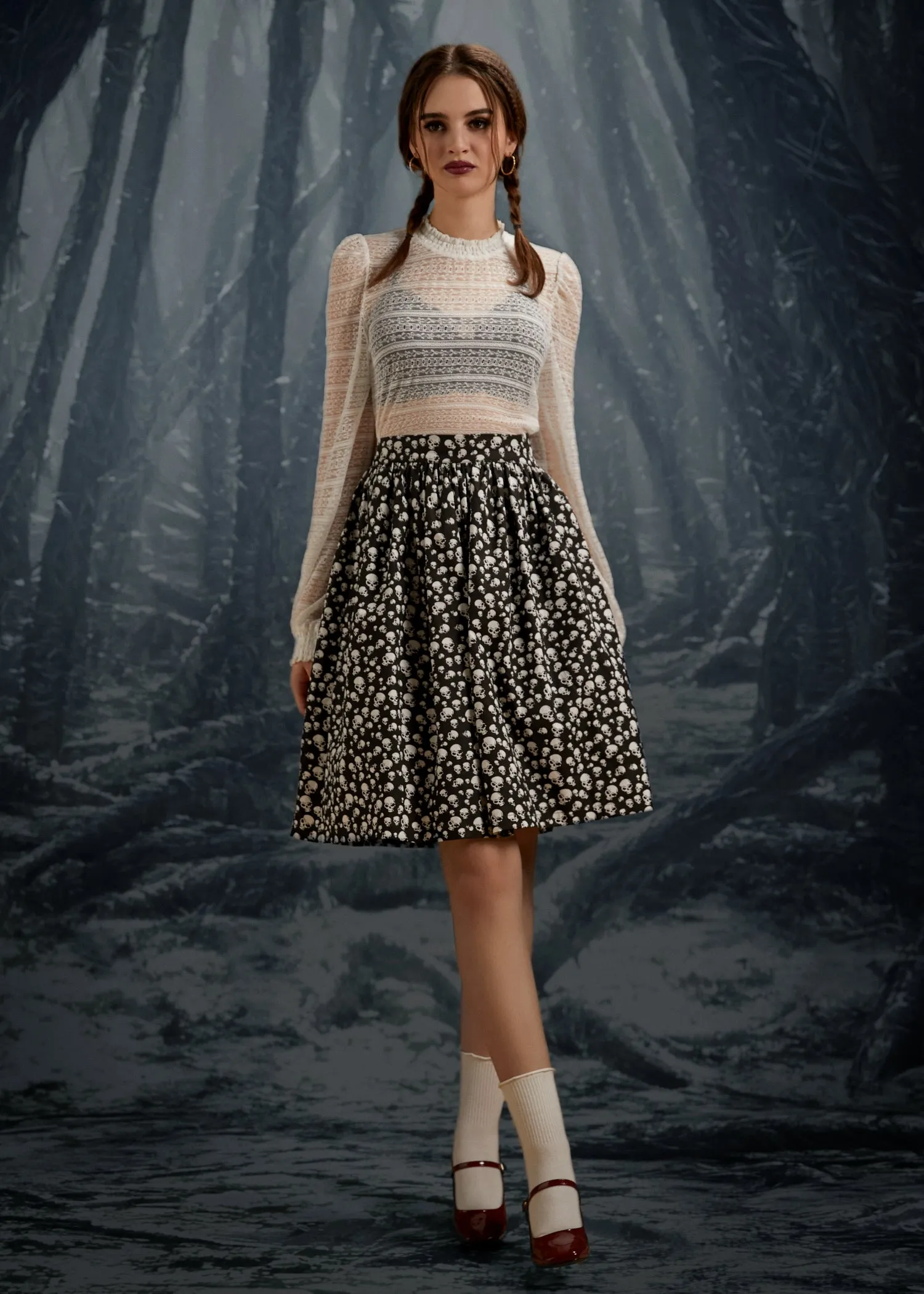 More Than Charming Cotton Skirt sold by Modcloth product image thumbnail 5