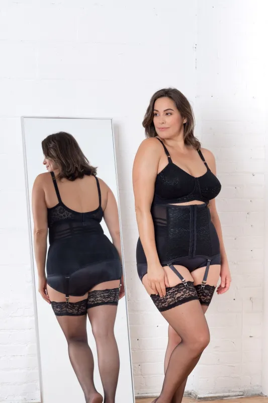 Style 21 | Waist Trainer / Girdle with Garters Firm Shaping sold by Modcloth