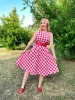 Gingham Midi Dress sold by Modcloth