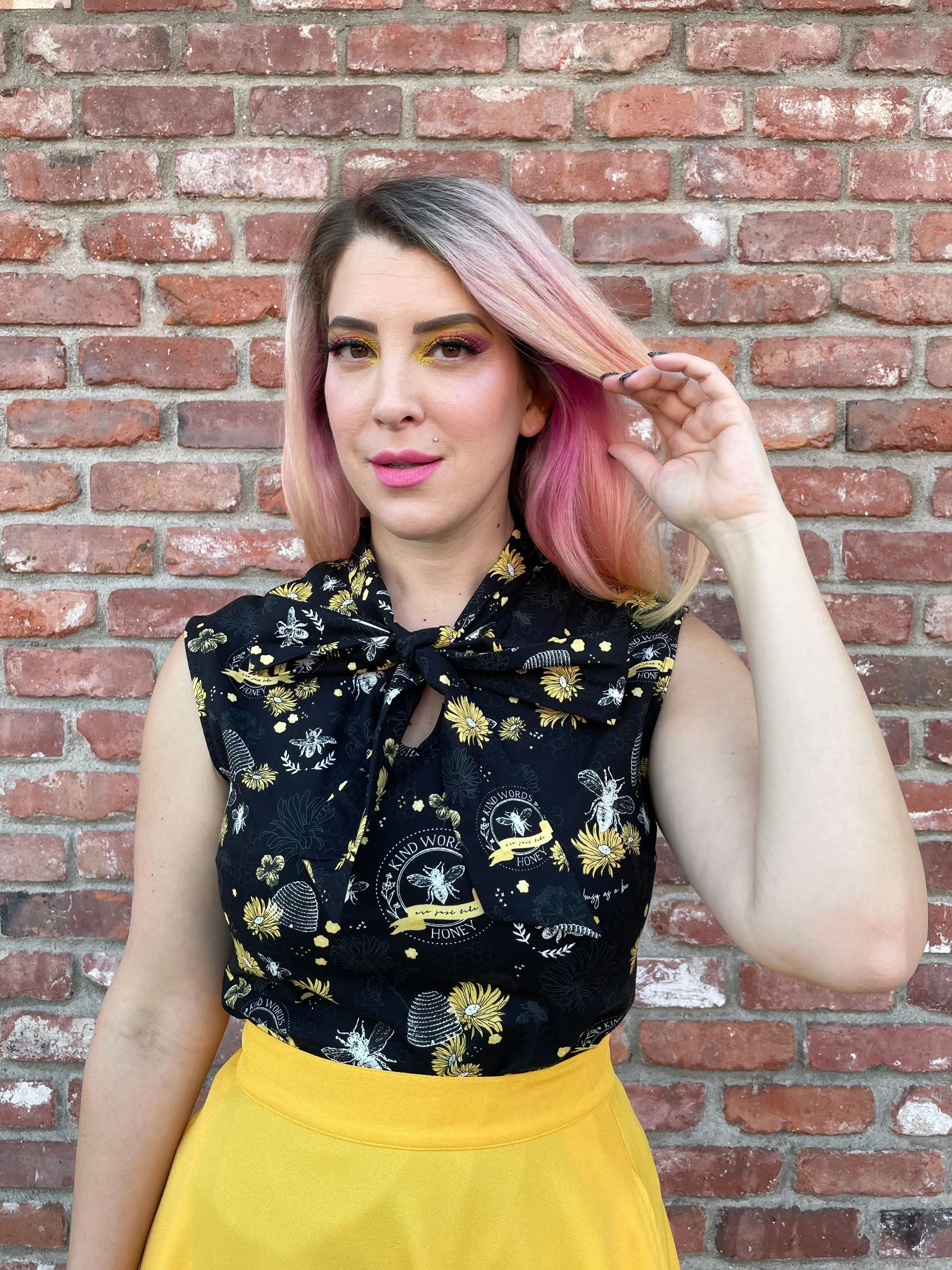 Bee Kind Bow Top sold by Modcloth product image thumbnail 2