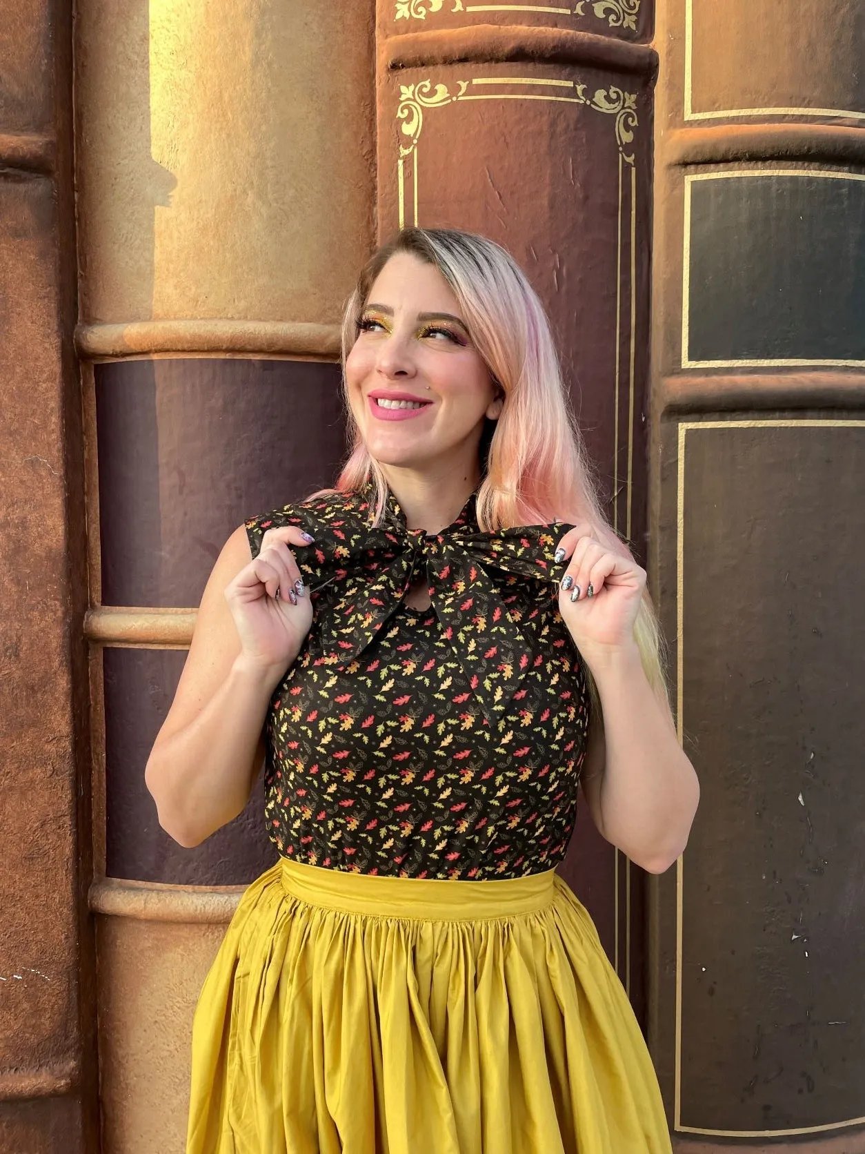 Peggy Swing Skirt in Mustard sold by Modcloth product image thumbnail 5