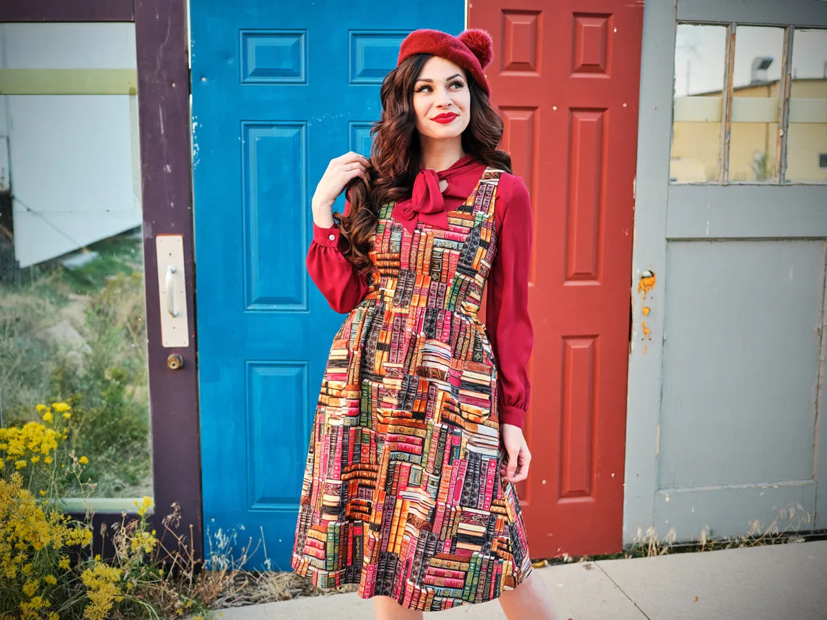 Don't Judge a Book by its Cover Fit & Flare Dress sold by Modcloth product image thumbnail 4