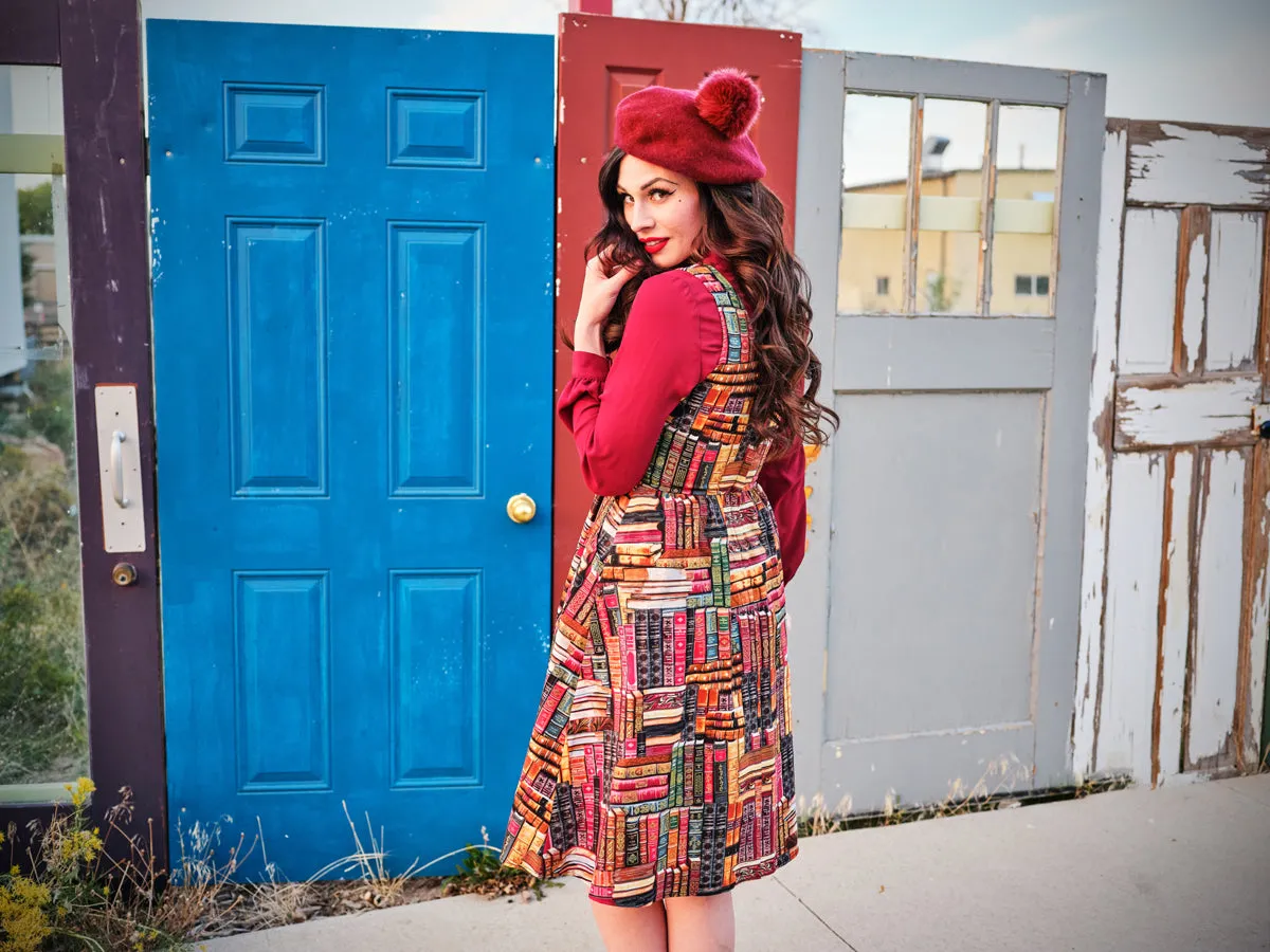 Don't Judge a Book by its Cover Fit & Flare Dress sold by Modcloth product image thumbnail 3