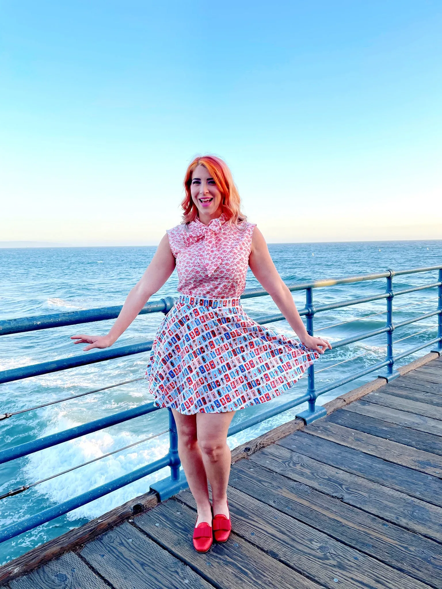 Sunny Days Skater Skirt sold by Modcloth product image thumbnail 2