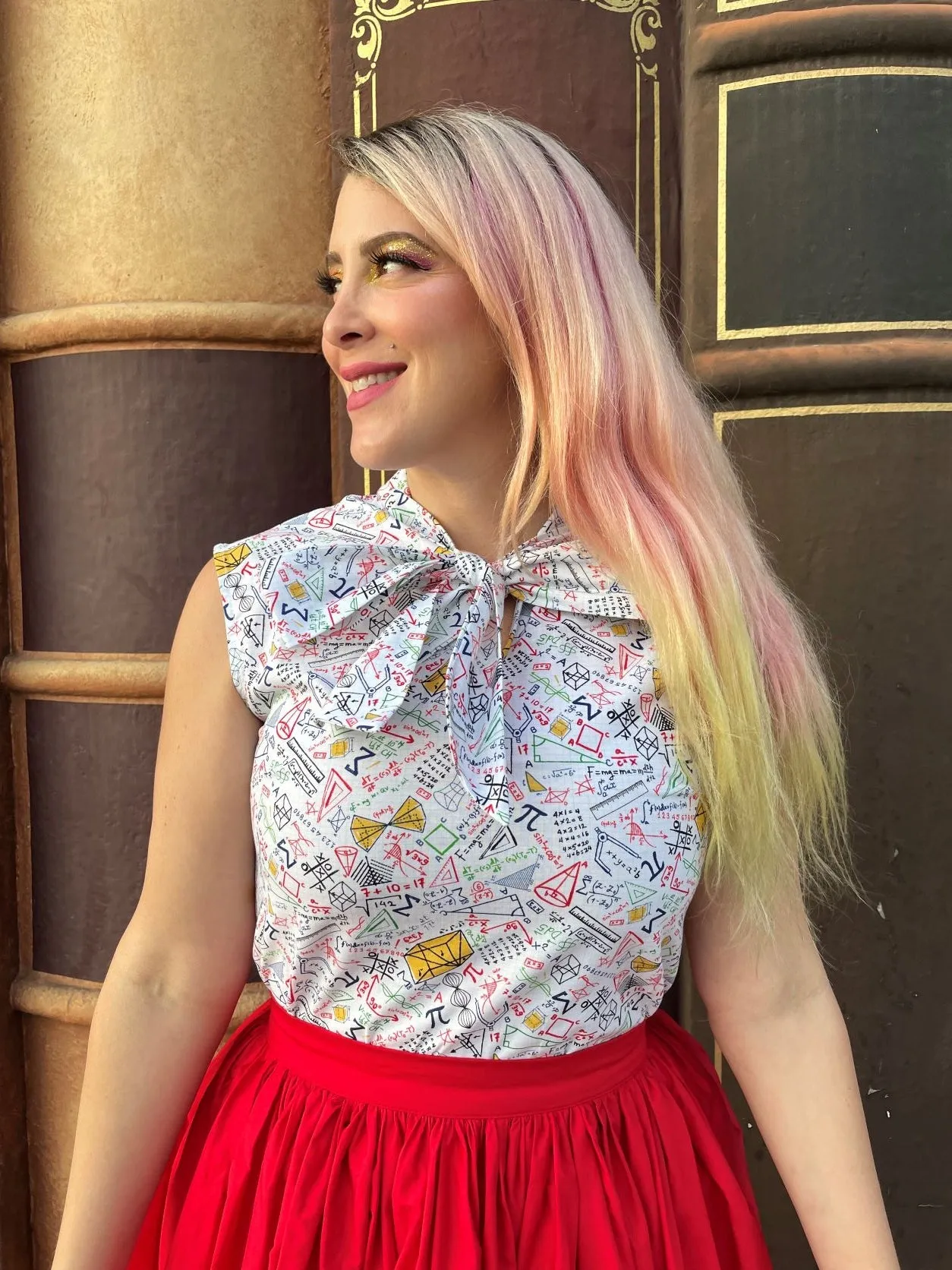 Peggy Swing Skirt in Red sold by Modcloth product image thumbnail 5