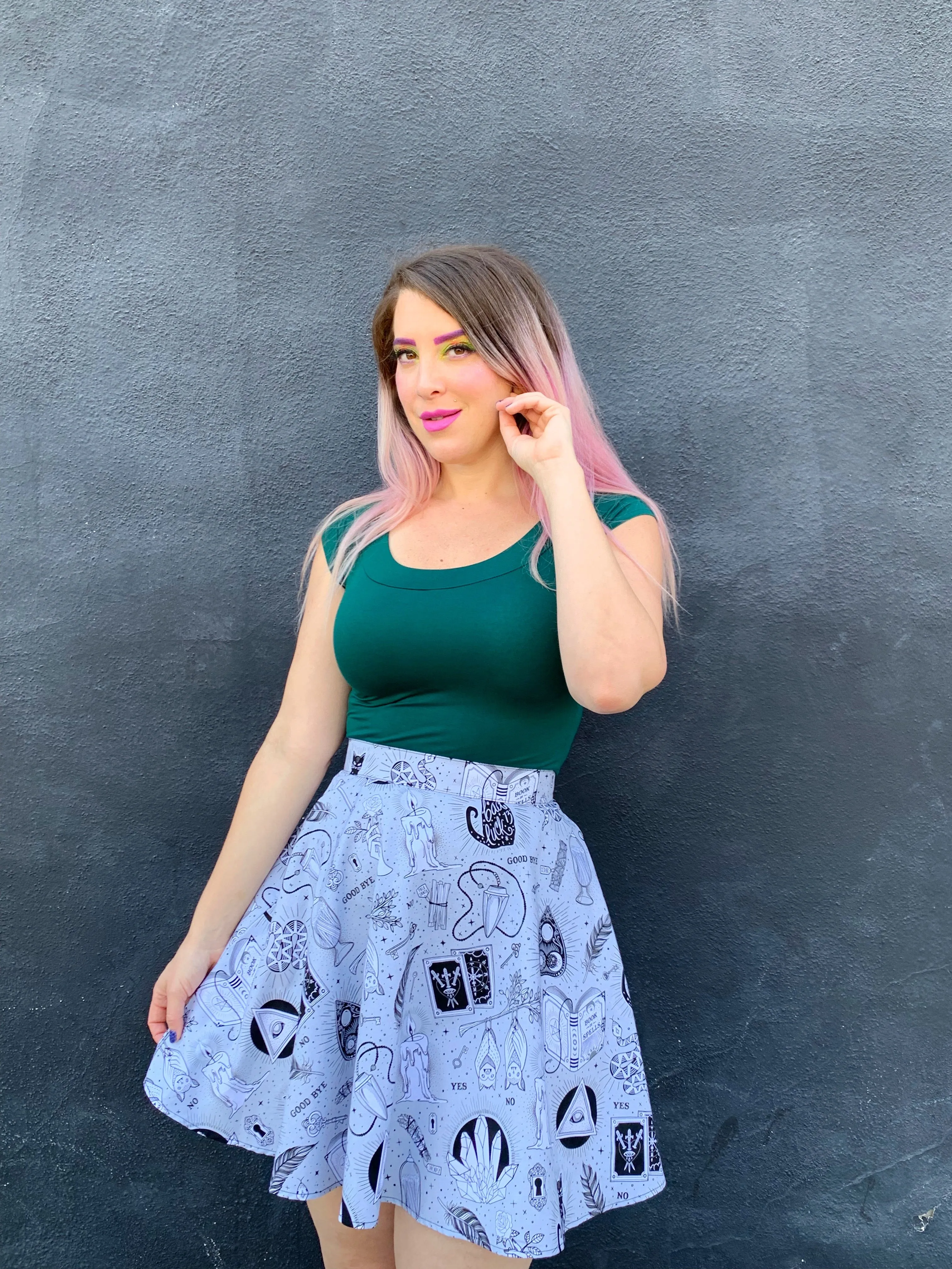 Retro Boat Neck Top in Hunter Green sold by Modcloth product image thumbnail 2