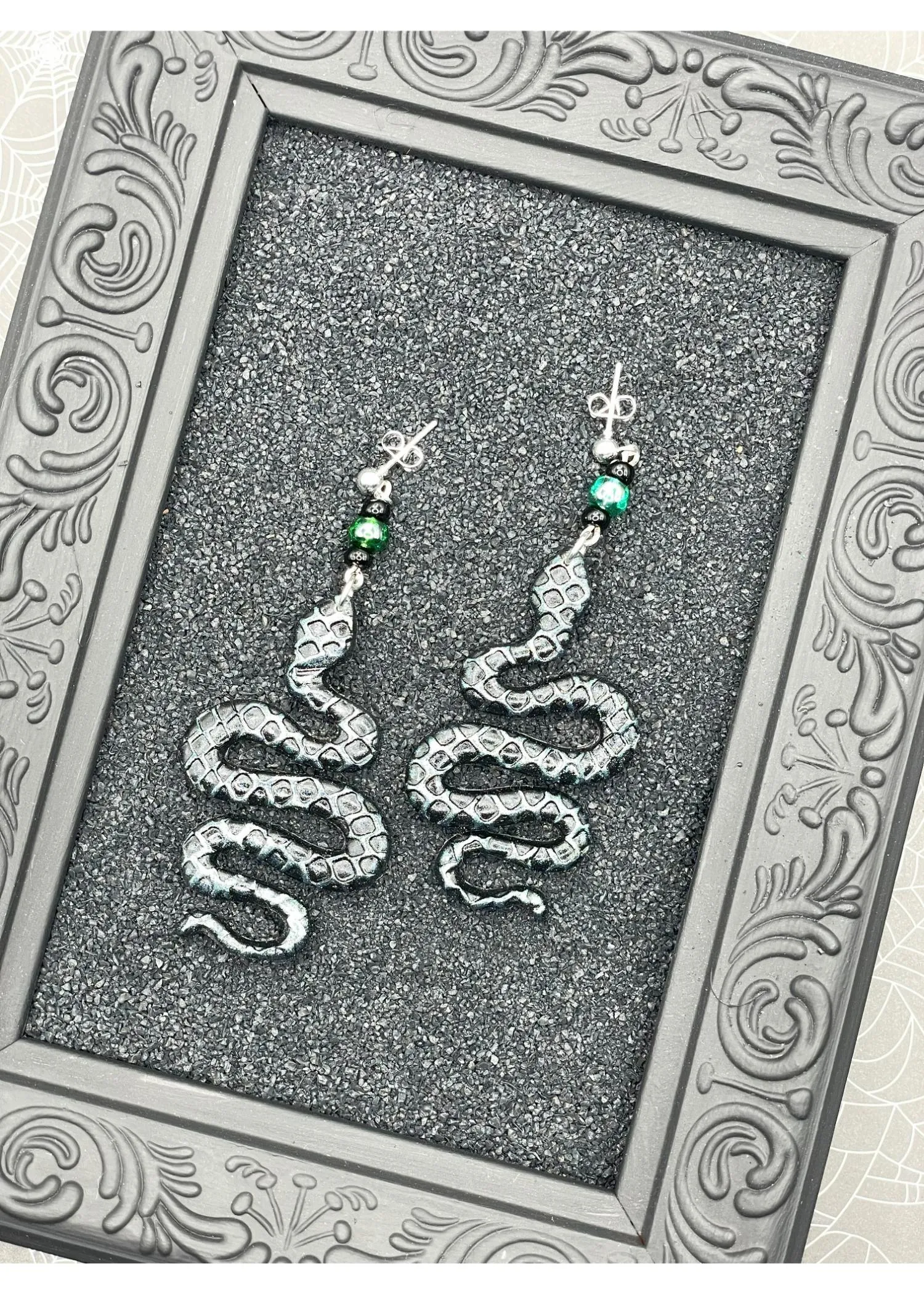Salem Slithering Snake Earrings sold by Modcloth product image thumbnail 3