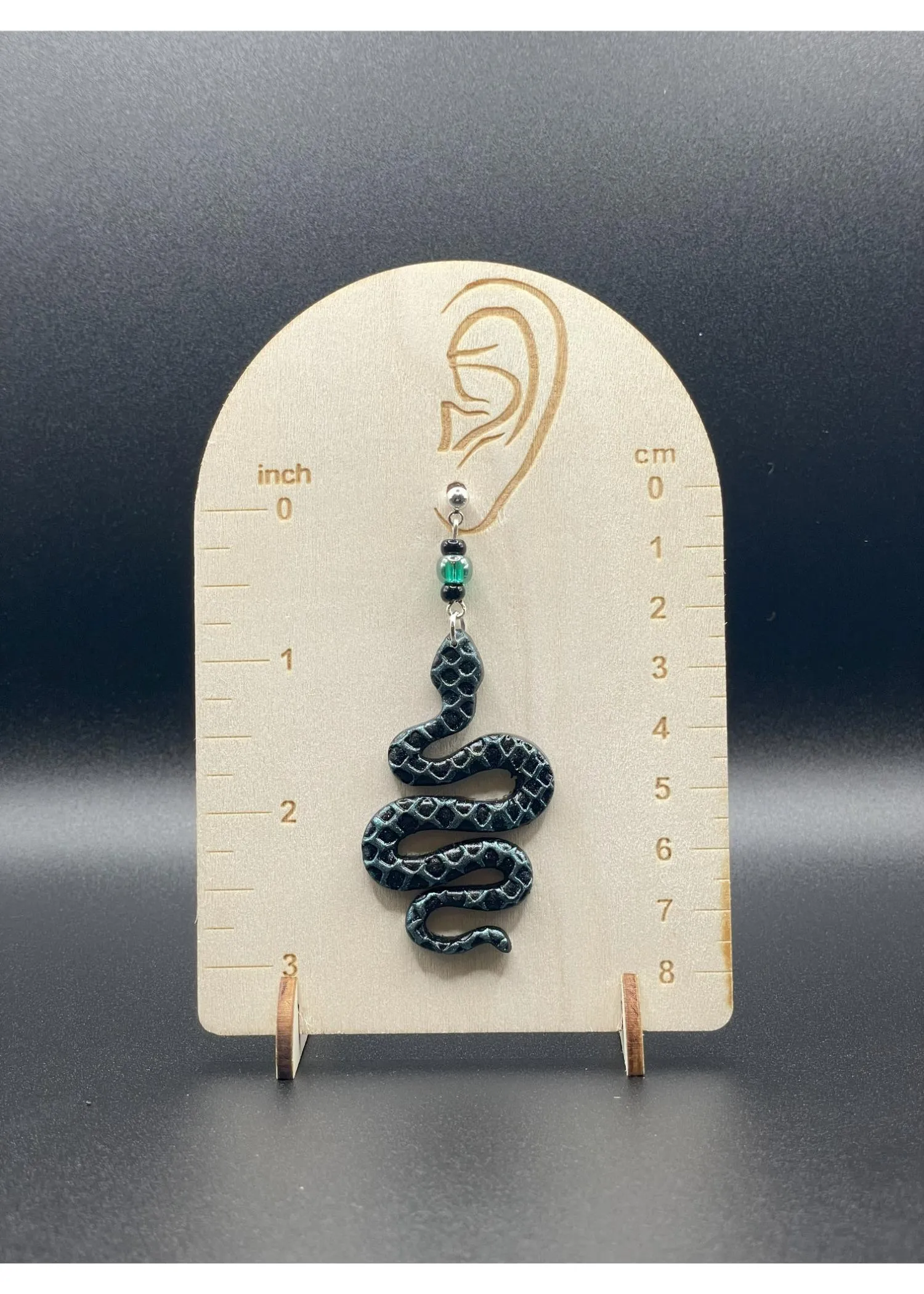 Salem Slithering Snake Earrings sold by Modcloth product image thumbnail 2