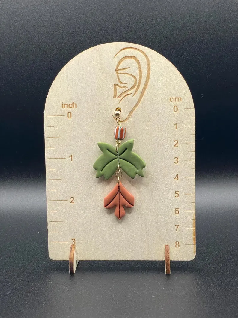 Salem Fall Leaves Dangle Earrings sold by Modcloth product image thumbnail 2