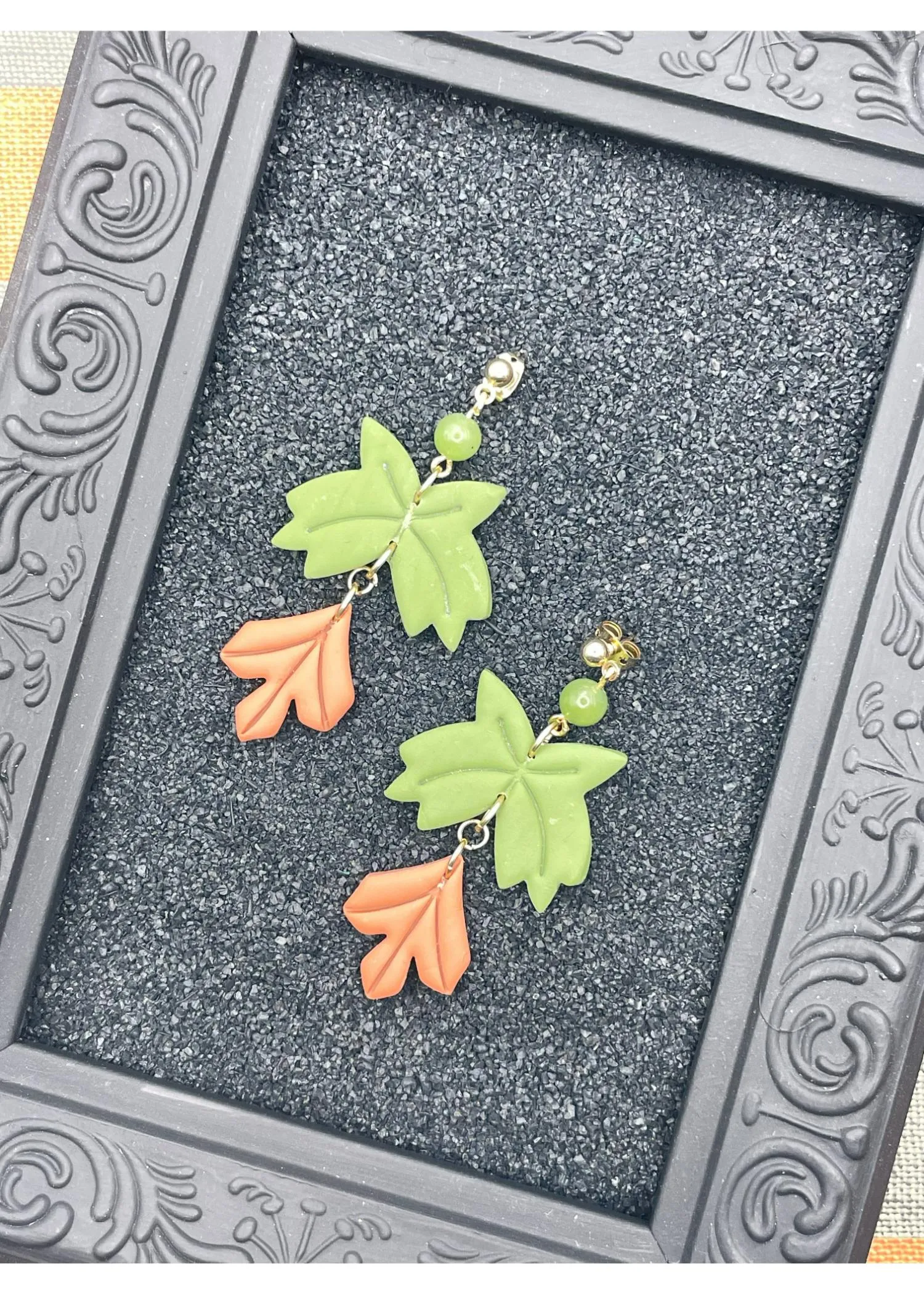 Salem Fall Leaves Dangle Earrings sold by Modcloth product image thumbnail 3