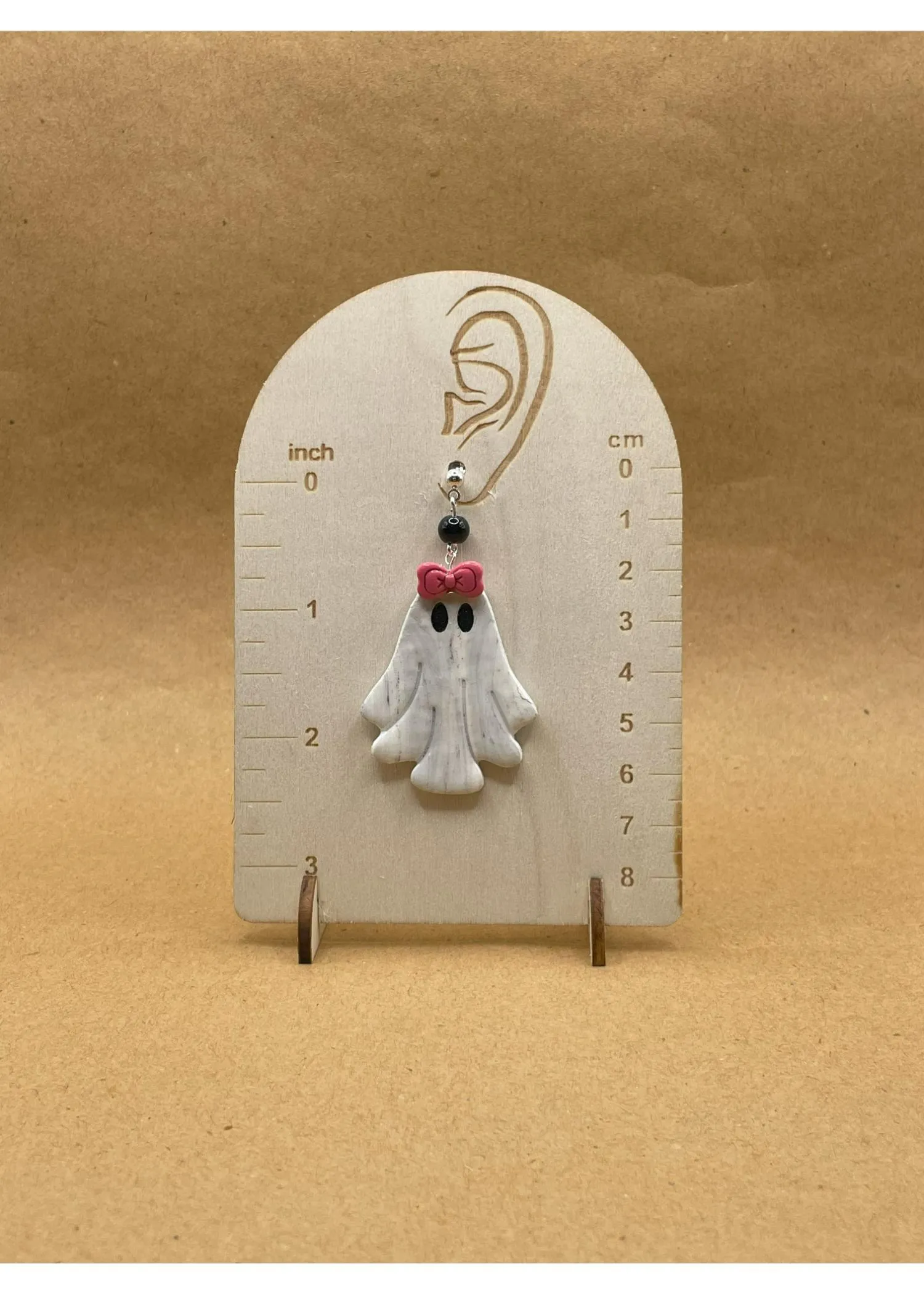 Salem Cute Ghosts with Bows Earrings sold by Modcloth product image thumbnail 2