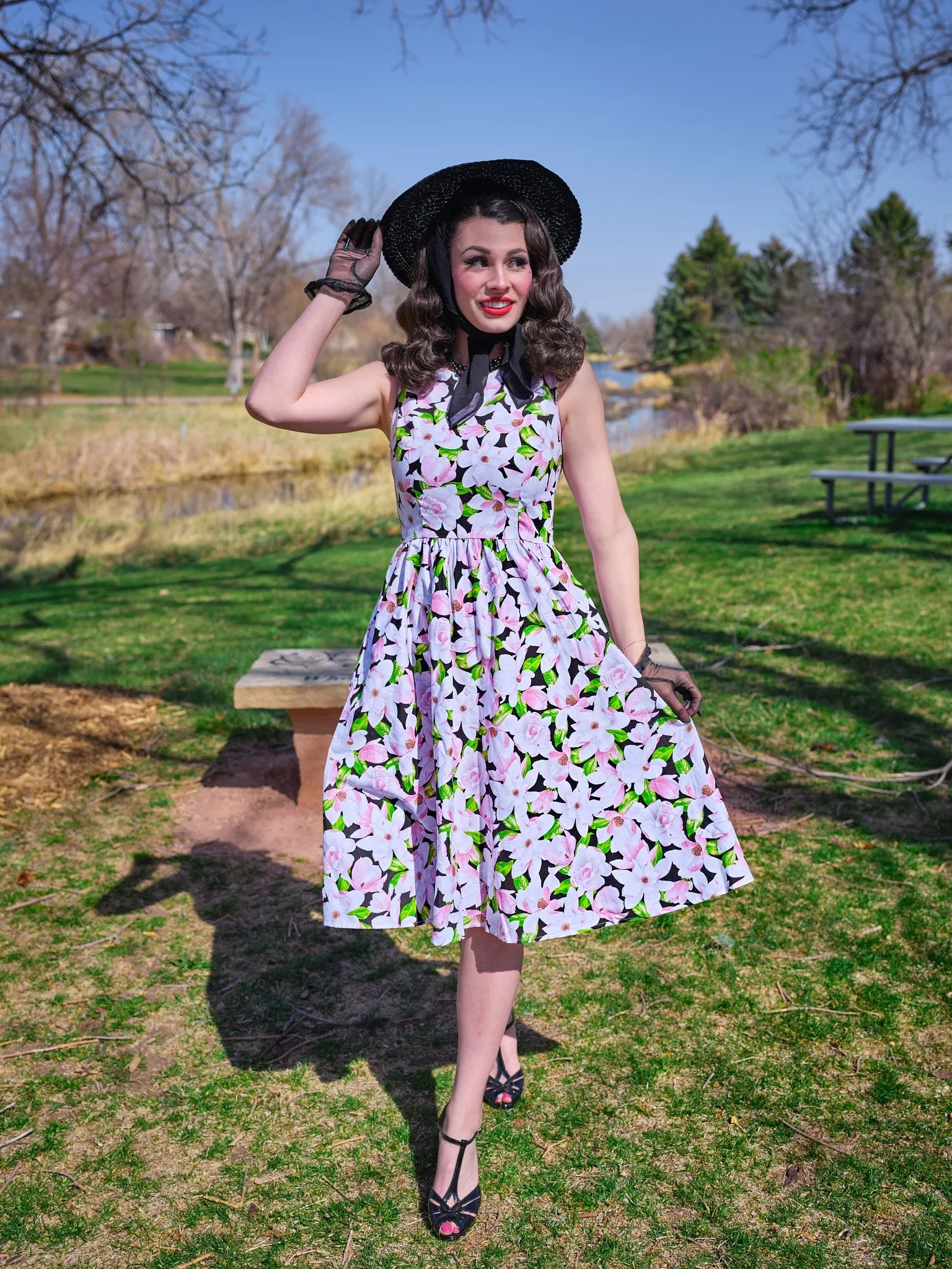 Magnolia Midi Dress sold by Modcloth