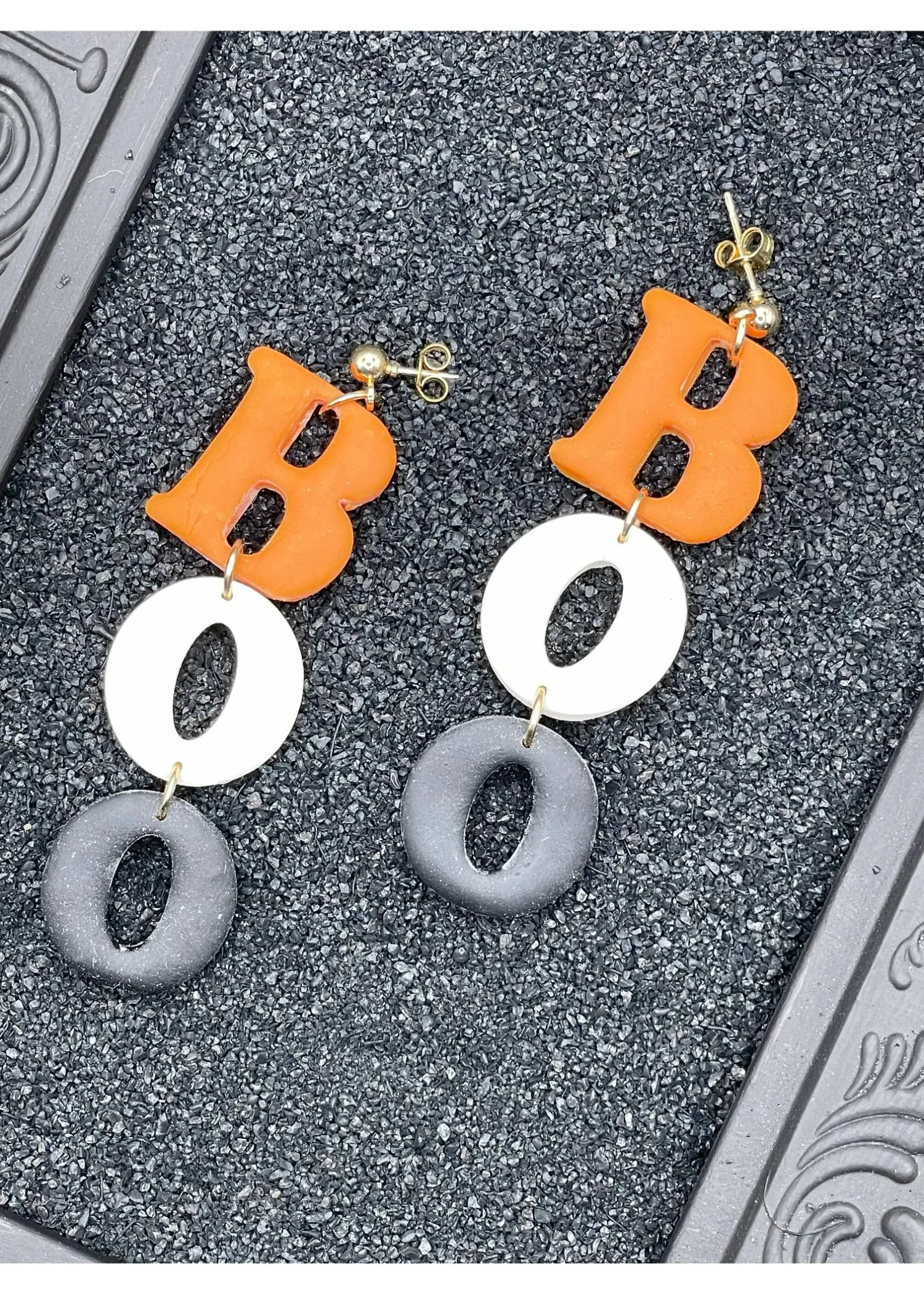 Salem BOO Dangle Earrings sold by Modcloth product image thumbnail 2