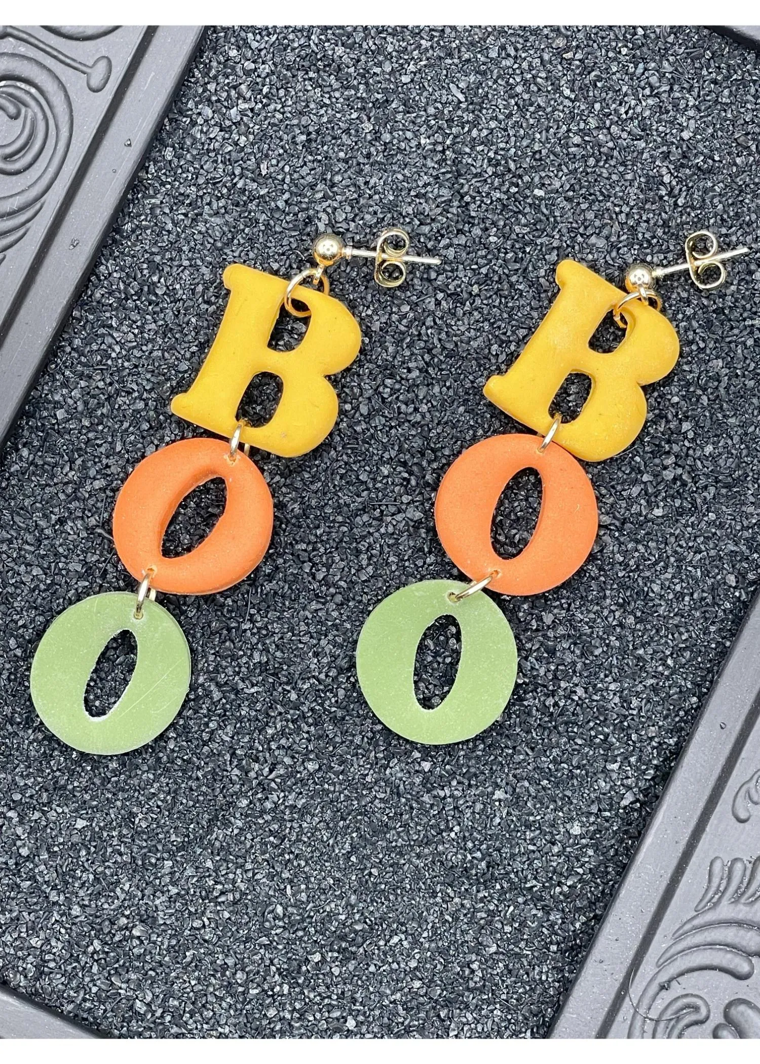Salem BOO Dangle Earrings sold by Modcloth product image thumbnail 3