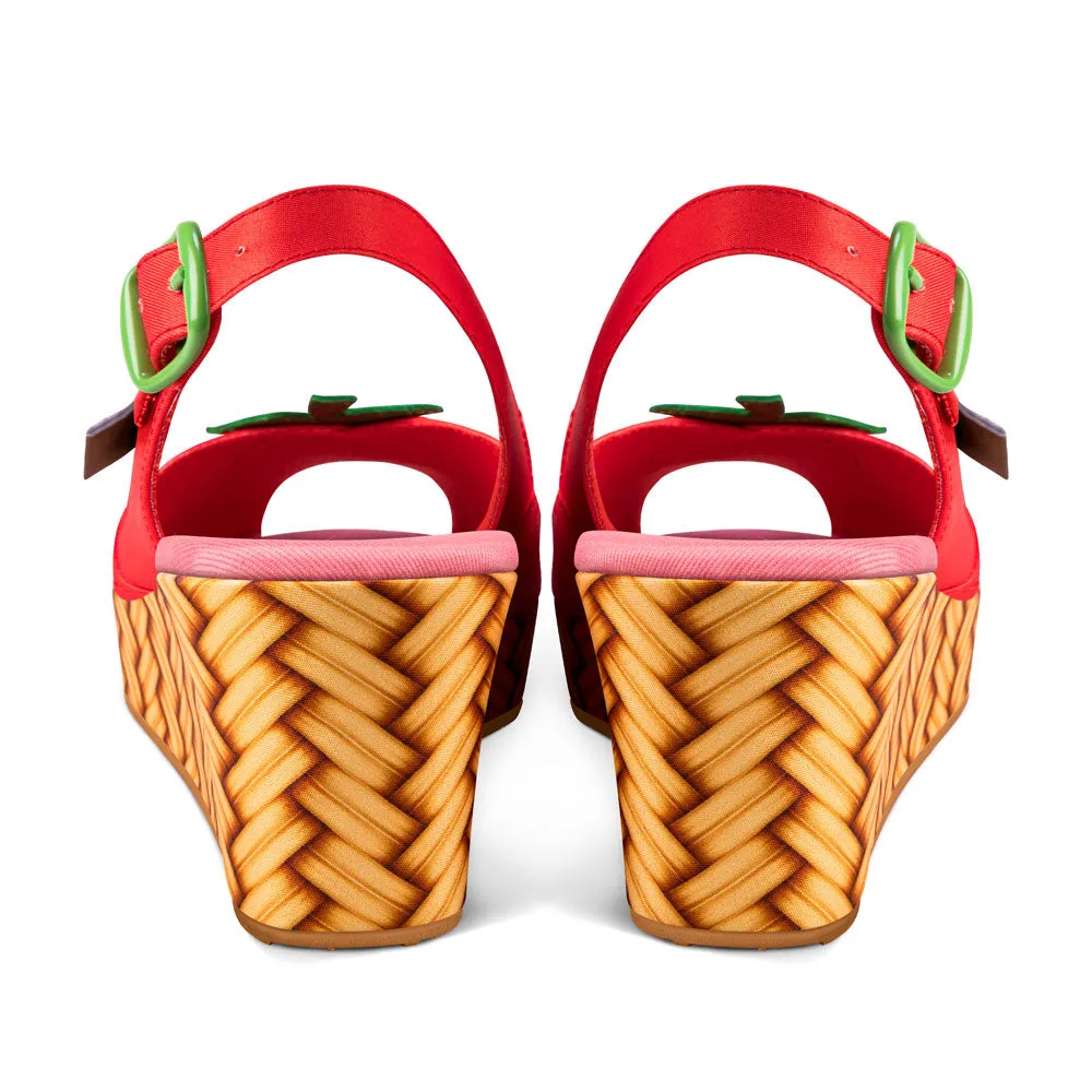 Chocolaticas® Strawbella Women's Sandal sold by Modcloth product image thumbnail 4