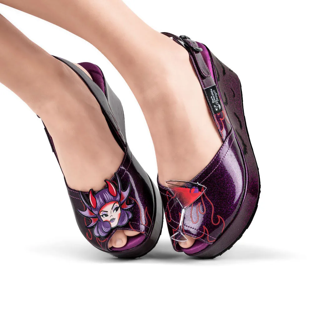 Chocolaticas® Bloody Mary Women's Sandal sold by Modcloth product image thumbnail 5