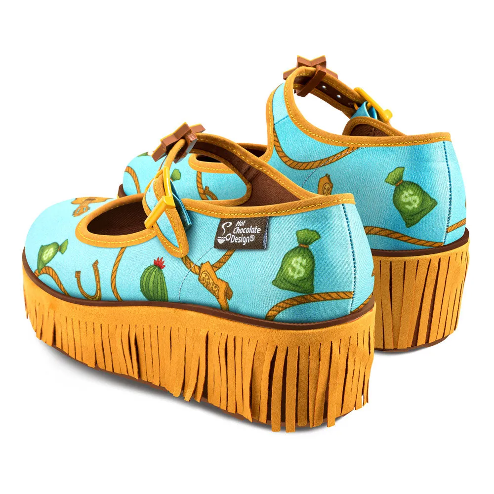 Chocolaticas® Sheriff Women's Mary Jane Platform sold by Modcloth product image thumbnail 4