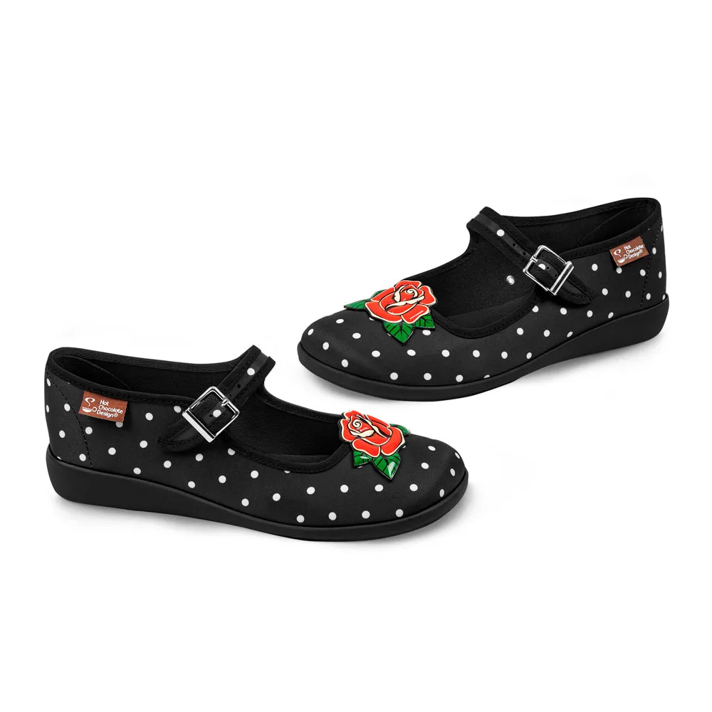 Chocolaticas® Rockabilly Women's Mary Jane Flat sold by Modcloth product image thumbnail 4