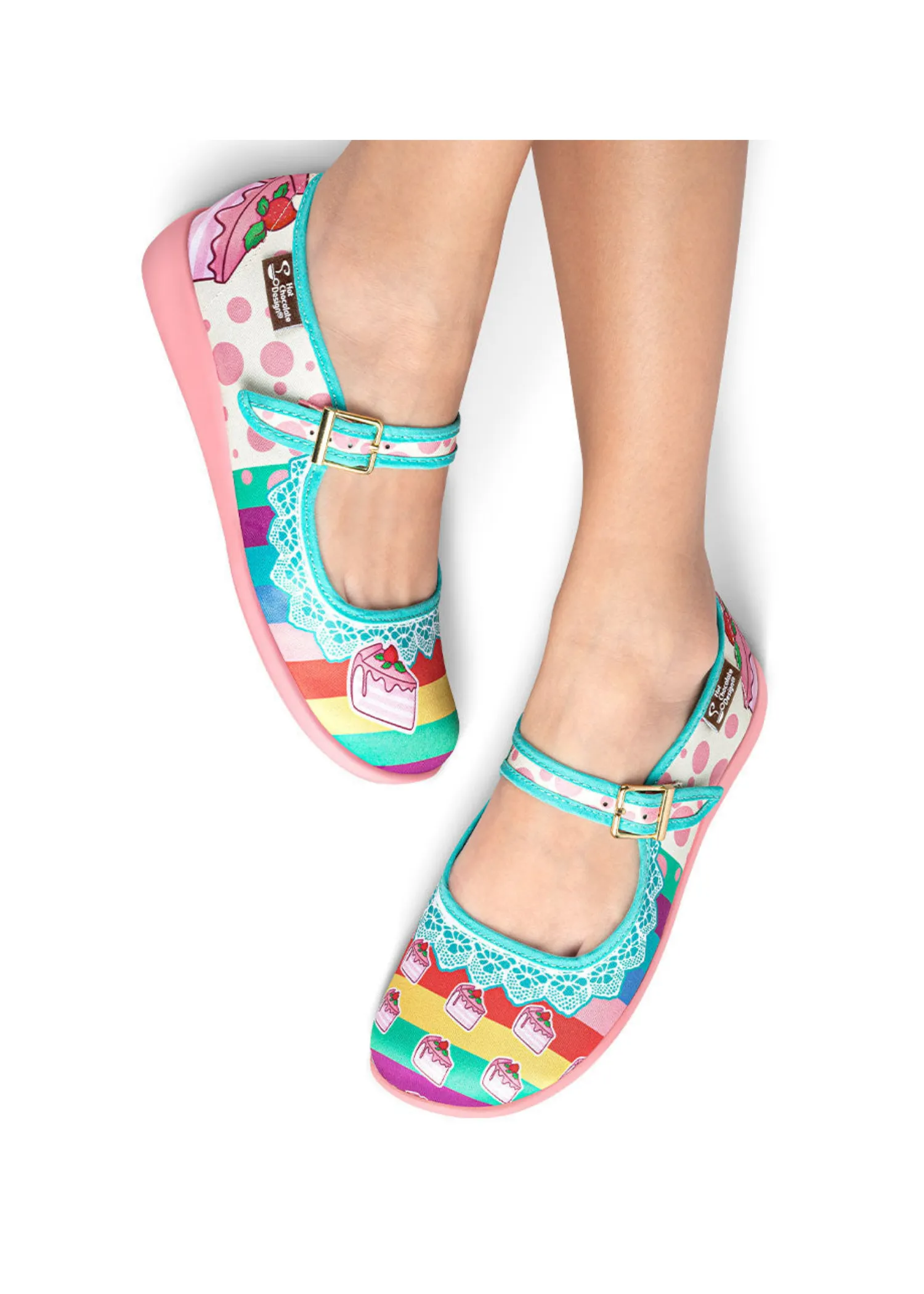Chocolaticas® Cake Women's Mary Jane Flat sold by Modcloth