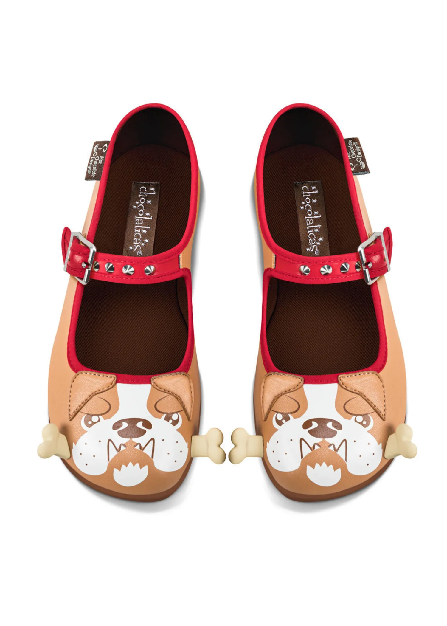Chocolaticas® Bulldog Women's Mary Jane Flat sold by Modcloth