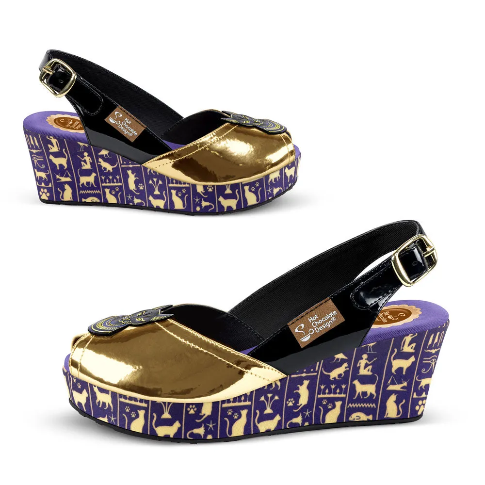 Chocolaticas® Bastet Mid Women's Sandal sold by Modcloth product image thumbnail 3