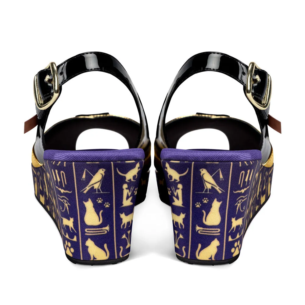 Chocolaticas® Bastet Mid Women's Sandal sold by Modcloth product image thumbnail 4