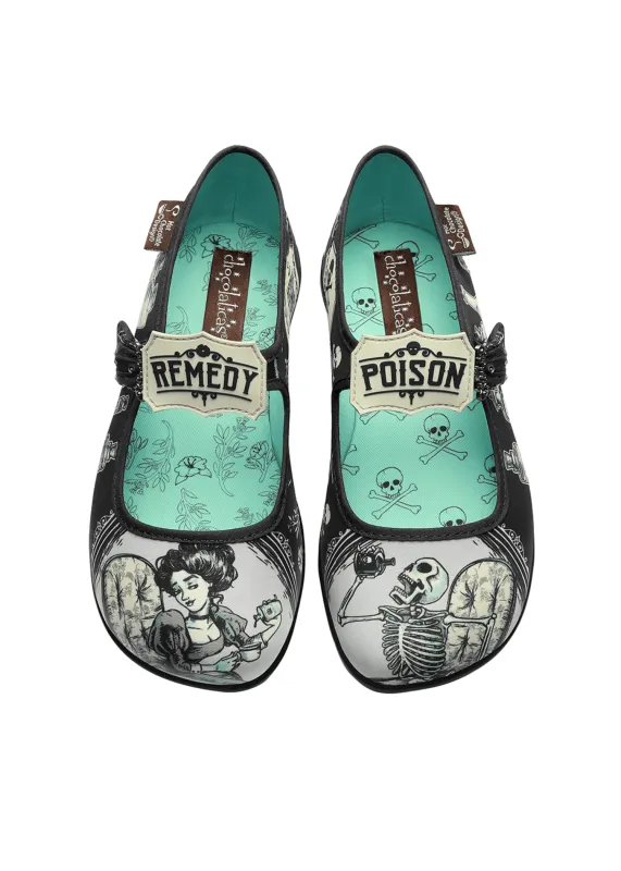 Chocolaticas® Drug Store Women's Mary Jane Flat sold by Modcloth