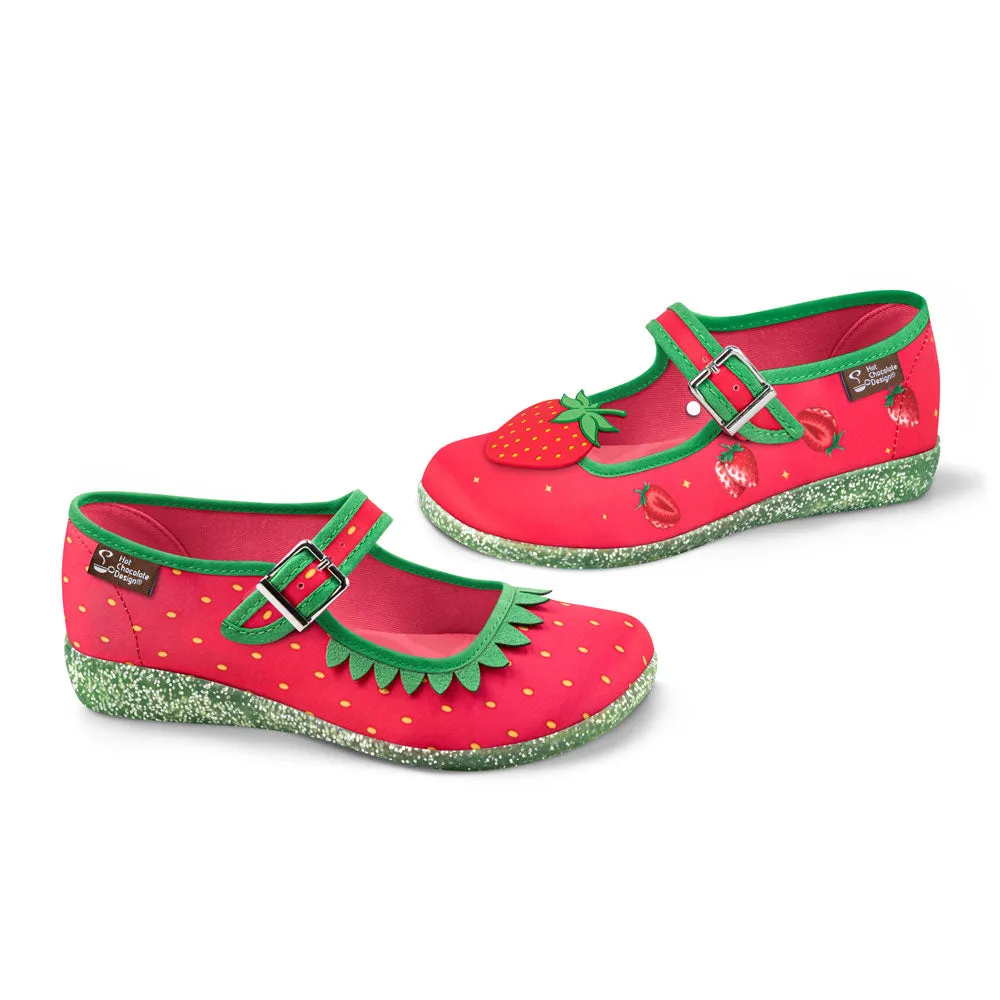Chocolaticas® Berry Bliss Women's Mary Jane Flat sold by Modcloth product image thumbnail 2