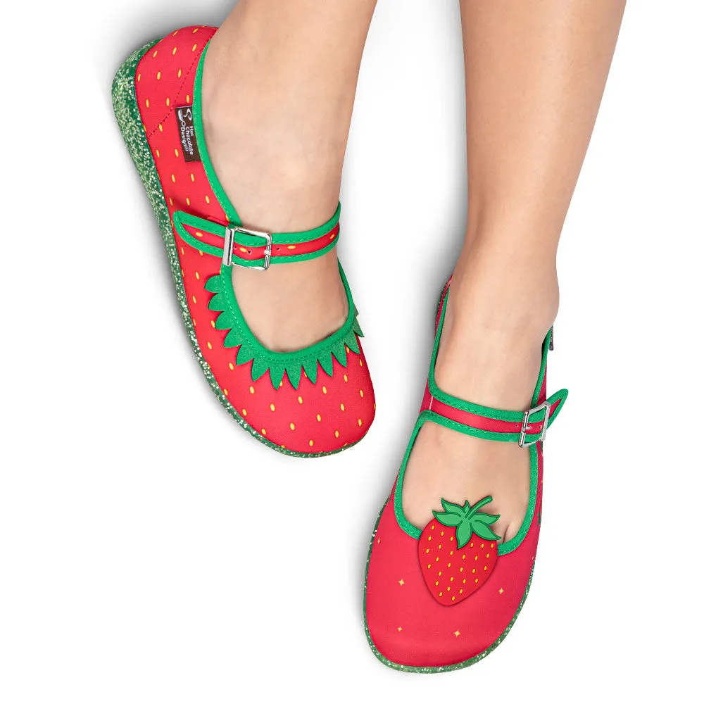 Chocolaticas® Berry Bliss Women's Mary Jane Flat sold by Modcloth product image thumbnail 4