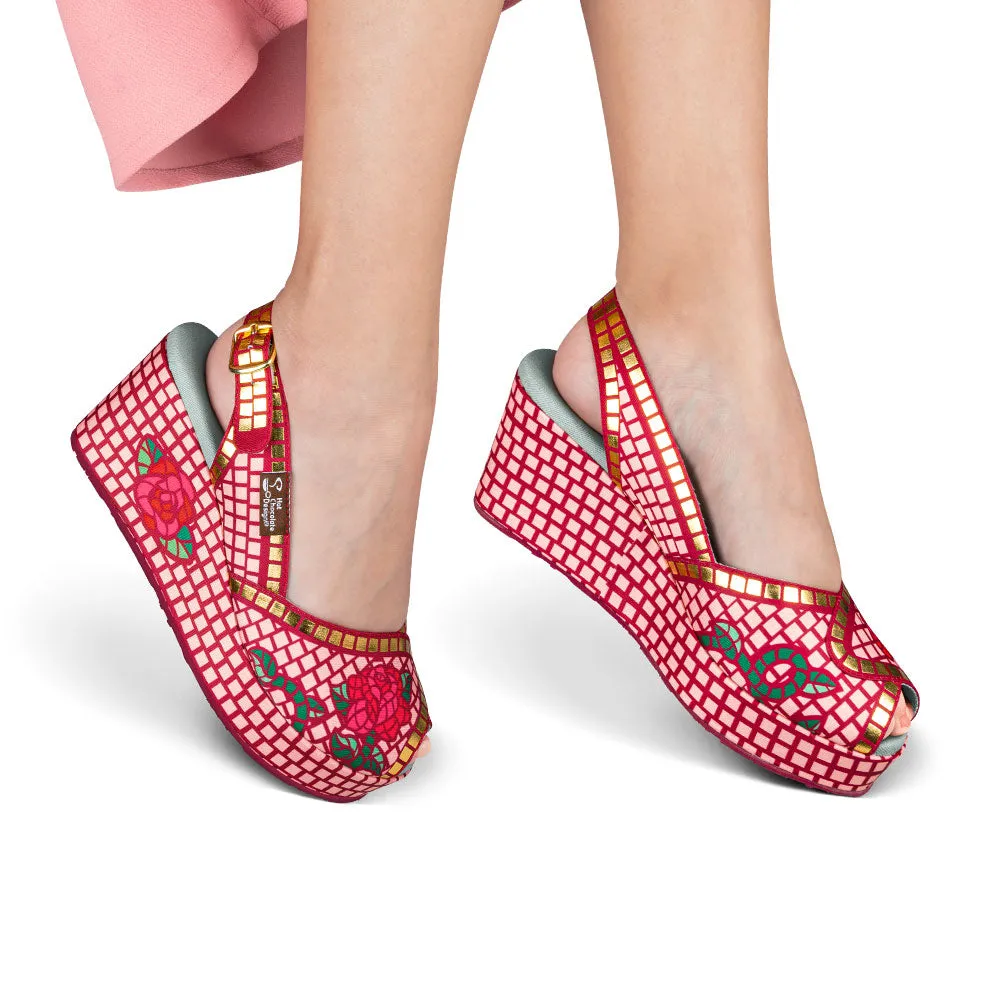 Chocolaticas® Mosaic Garden Women's Sandal sold by Modcloth product image thumbnail 5