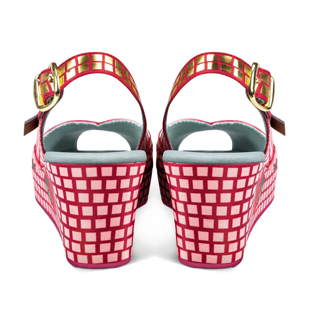 Chocolaticas® Mosaic Garden Women's Sandal sold by Modcloth product image thumbnail 4