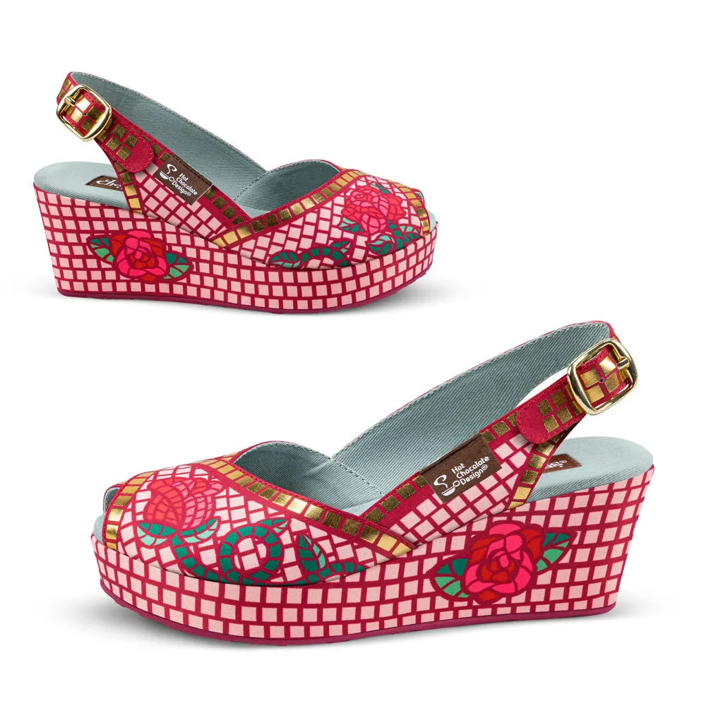Chocolaticas® Mosaic Garden Women's Sandal sold by Modcloth product image thumbnail 3
