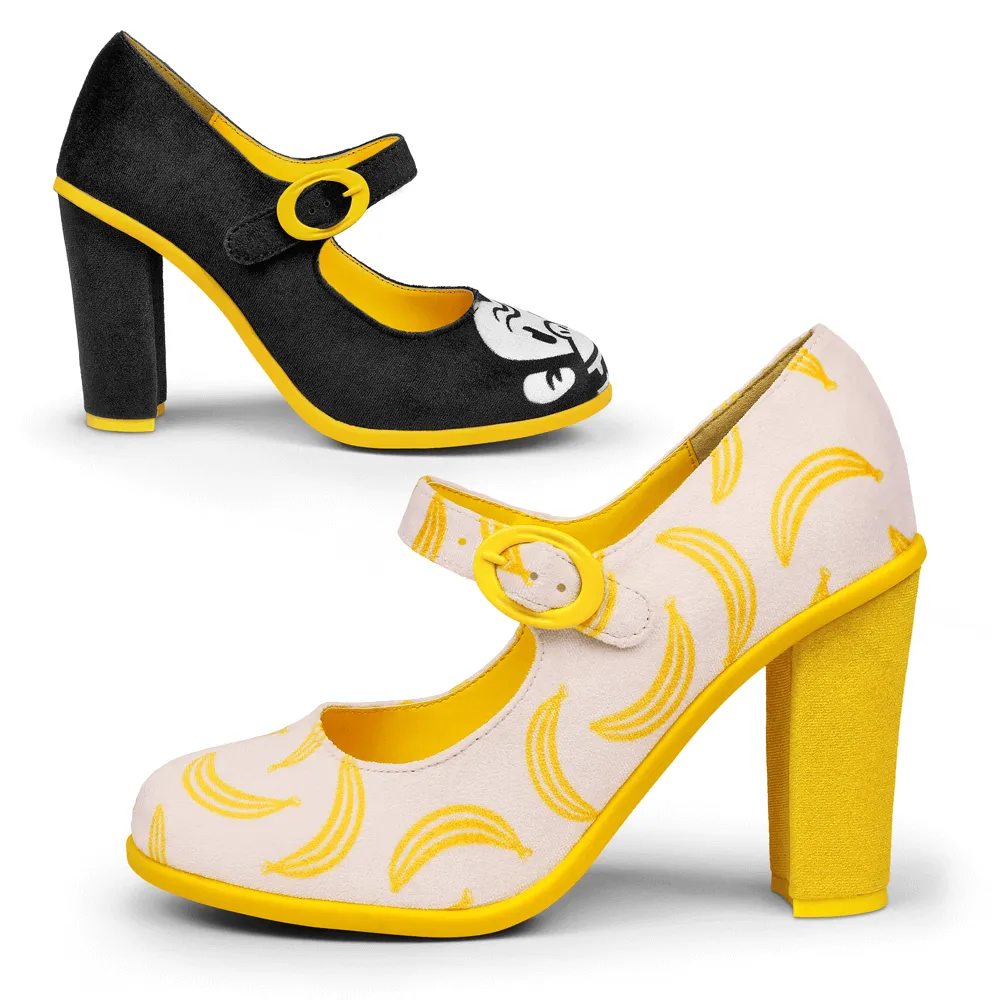 Chocolaticas® High Heels Monkey Business Women's Mary Jane Pump Shoes sold by Modcloth product image thumbnail 3