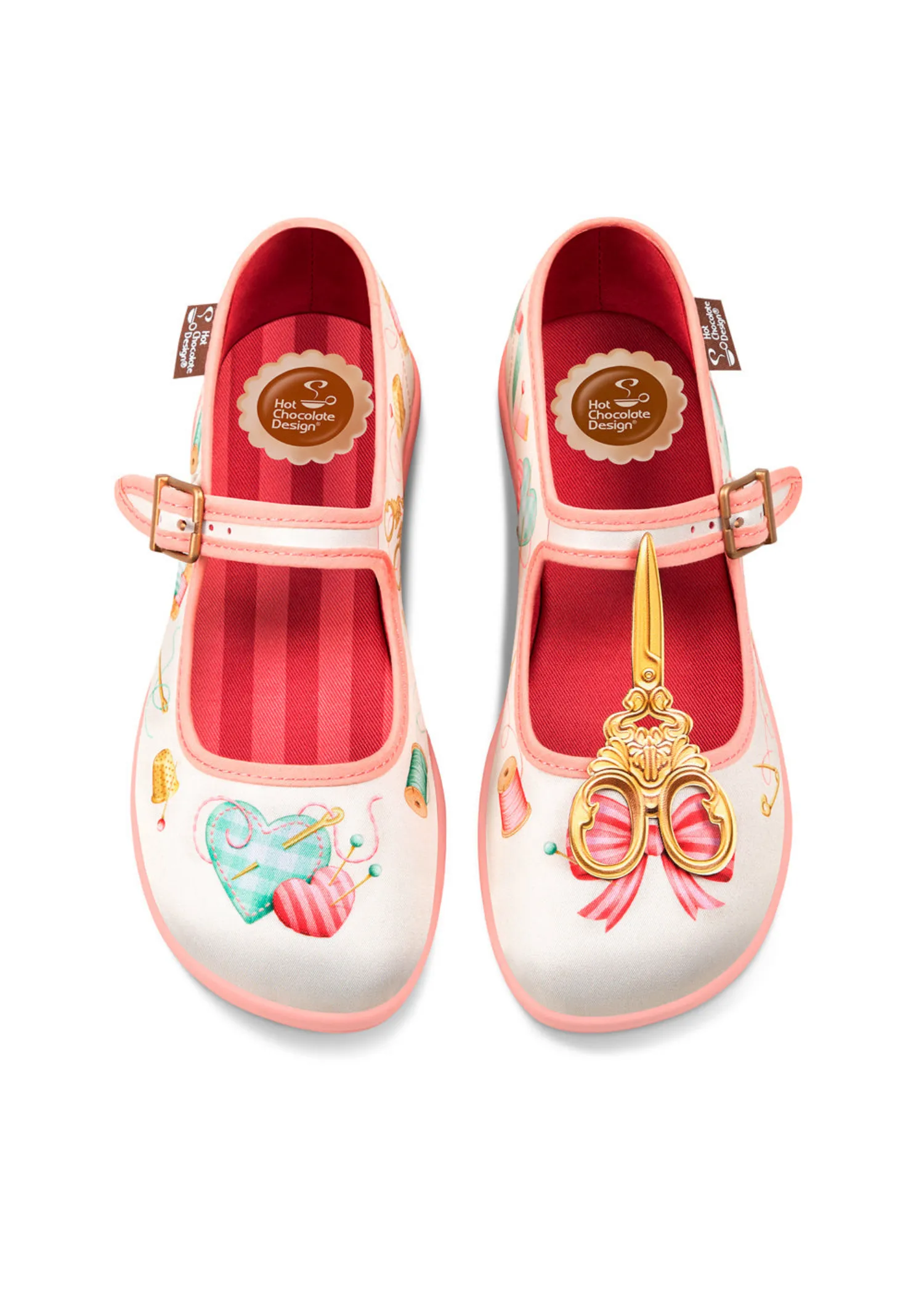 Chocolaticas® Tailor Made Women's Mary Jane Flat sold by Modcloth