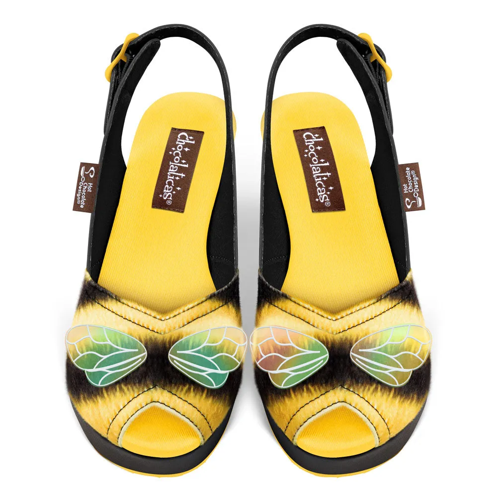Chocolaticas® Queen Bee Women's Sandal sold by Modcloth product image thumbnail 2