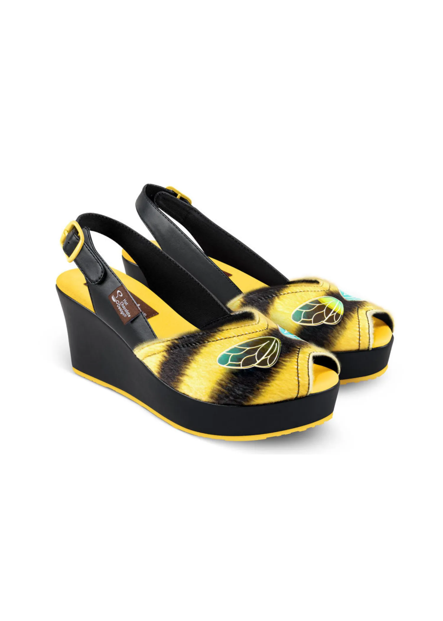 Chocolaticas® Queen Bee Women's Sandal sold by Modcloth