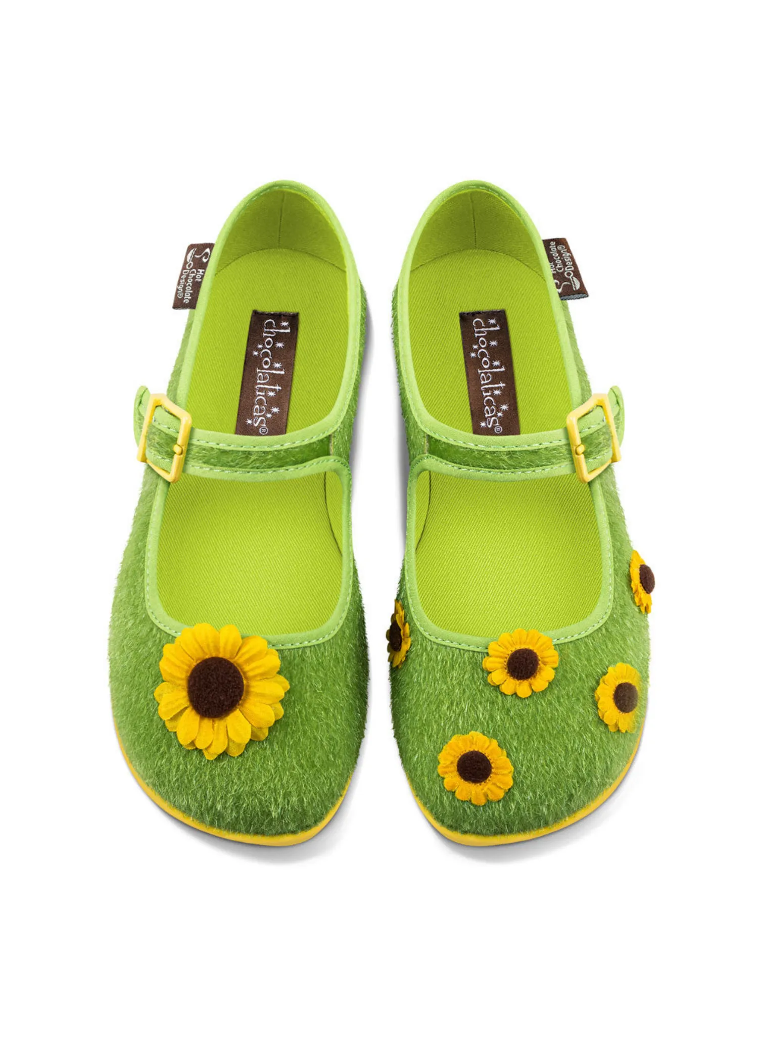 Chocolaticas® Sunny Field Women's Mary Jane Flat sold by Modcloth