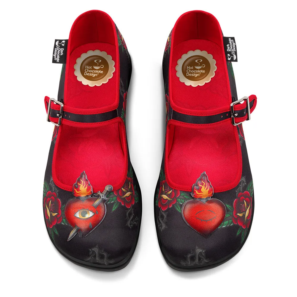 Chocolaticas® Heart Women's Mary Jane Flat sold by Modcloth product image thumbnail 2