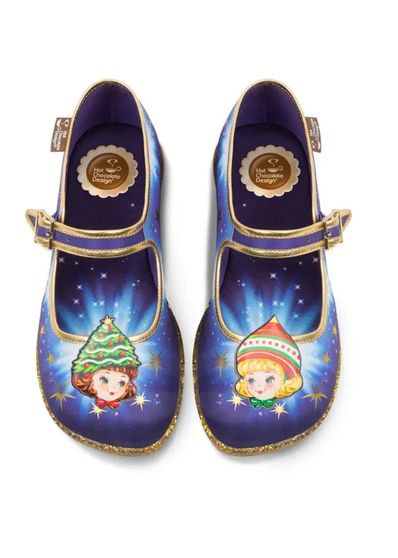 Chocolaticas® Jolly Sisters  Women's Mary Jane Flat sold by Modcloth