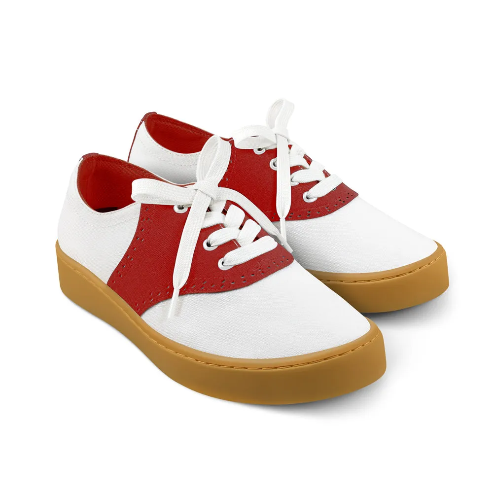 Saddle Casual Sneaker - Red sold by Modcloth product image thumbnail 2