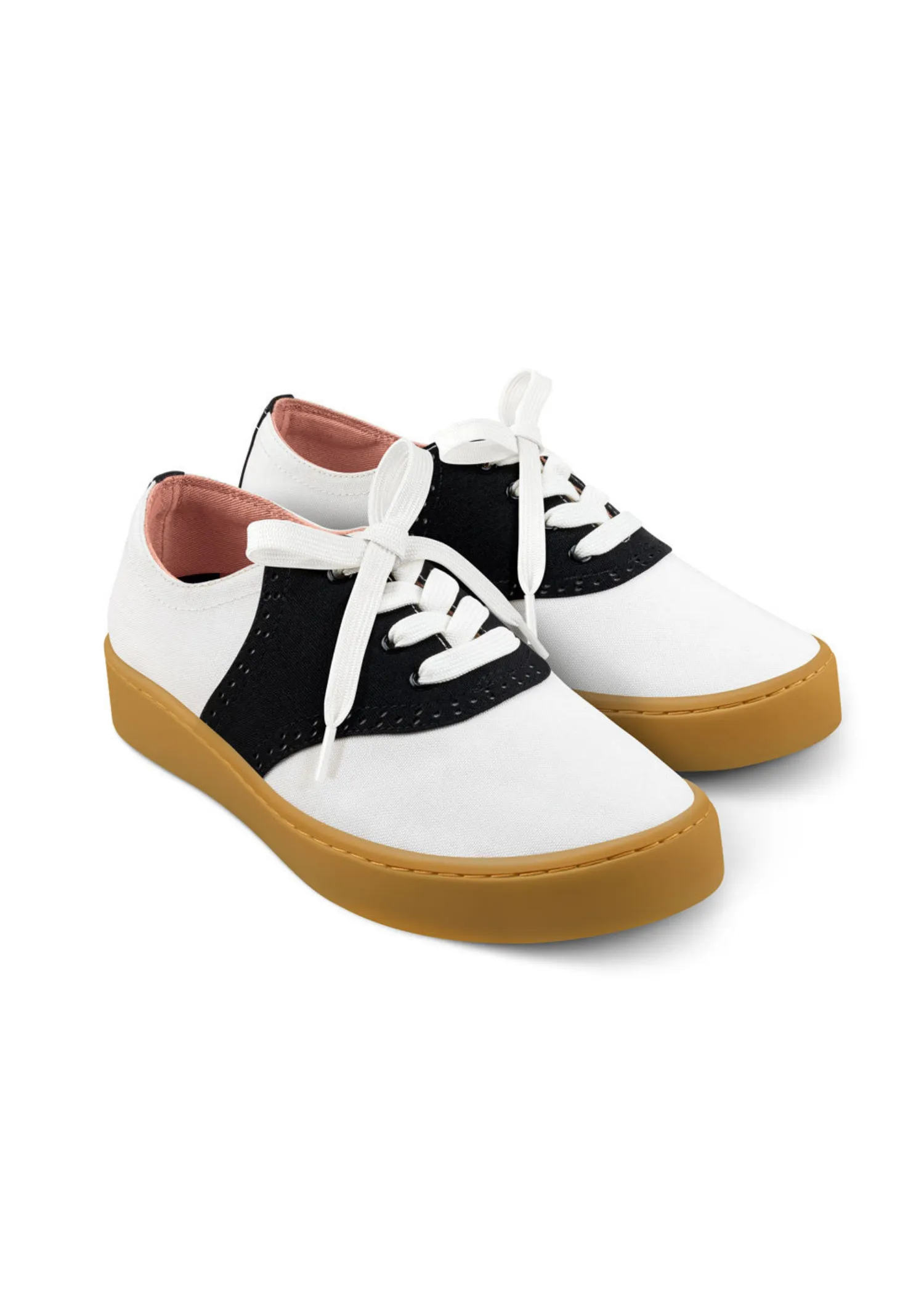 Saddle Casual Sneaker - Black sold by Modcloth