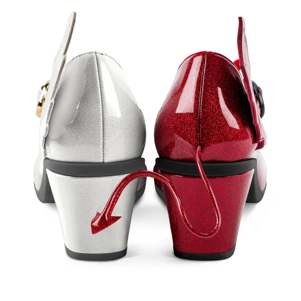 Chocolaticas® Mid Heels Angel & Demon Women's Mary Jane Pump sold by Modcloth product image thumbnail 4