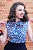 Mushrooms Bow Top sold by Modcloth